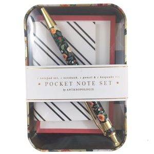 Anthropologie Genevieve Pocket Note Set